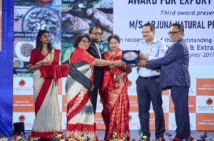 Arjuna Natural bags Export Excellence Award for 6 years