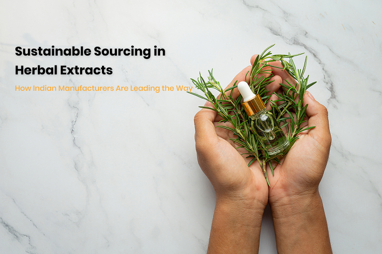 Sustainable Sourcing in Herbal Extracts: How Indian Manufacturers Are Leading the Way 